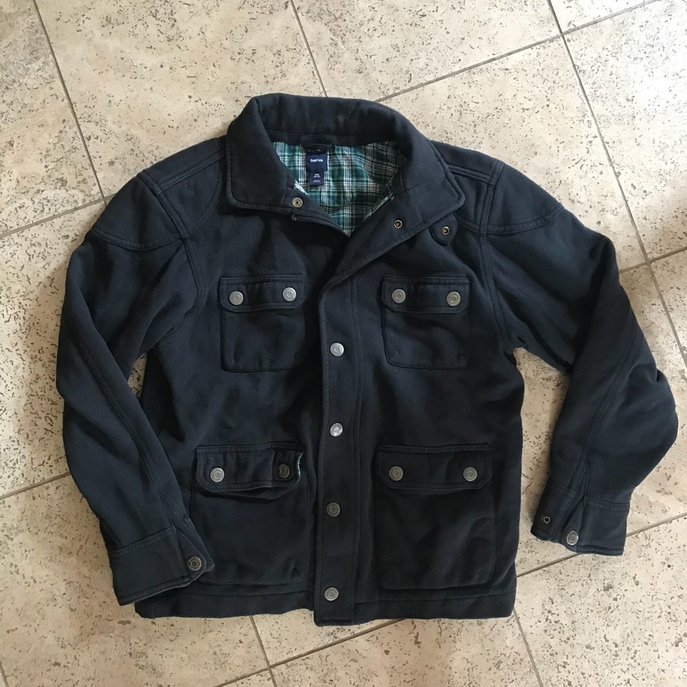 Jersey knit youth Gap coat